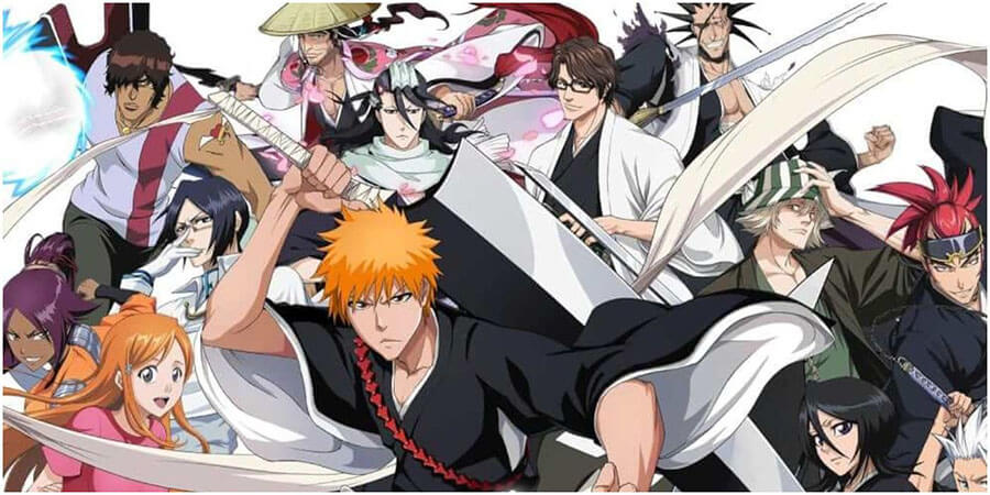 bleach comme naruto