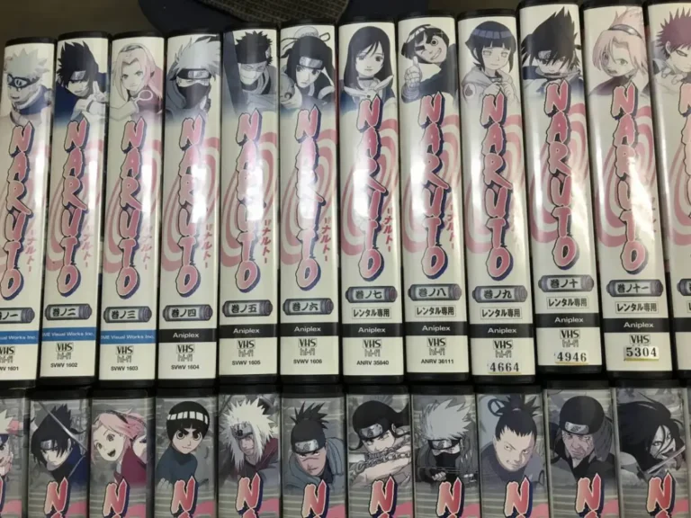 Collection cassettes naruto